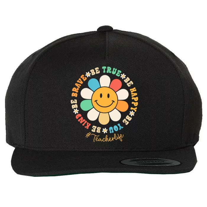 Teacher Be Kind Teacher Students Women Teacher's Day Wool Snapback Cap