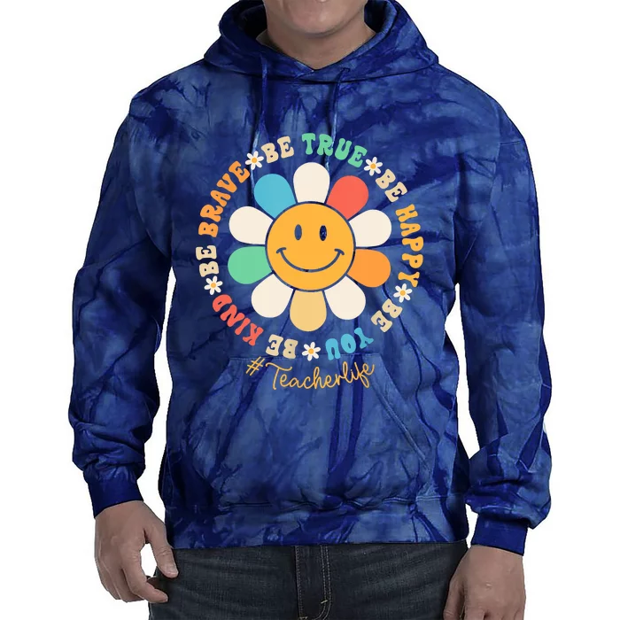 Teacher Be Kind Teacher Students Women Teacher's Day Tie Dye Hoodie