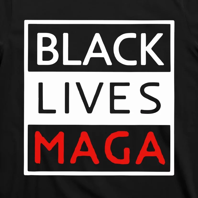 Trump Black Lives Maga T-Shirt