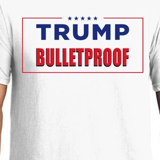 Trump Bulletproof Love And Support America Pajama Set