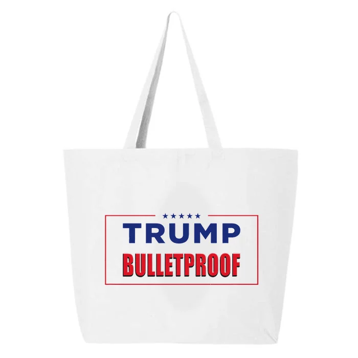 Trump Bulletproof Love And Support America 25L Jumbo Tote