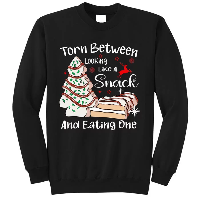 Torn Between Looking Like A Snack and Eating One Christmas Tall Sweatshirt