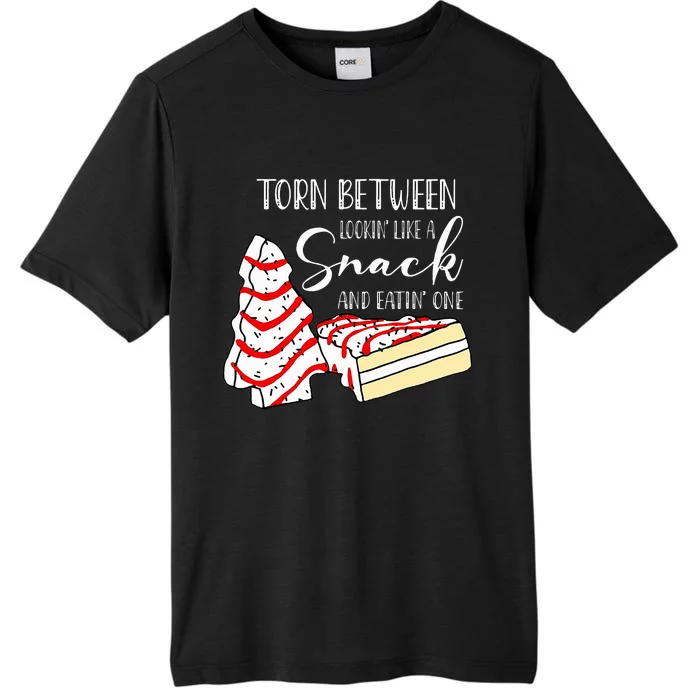 Torn Between Looking' Like A Snack And Eating' One Christmas ChromaSoft Performance T-Shirt