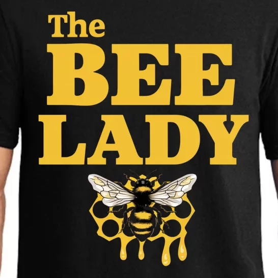 The Bee Lady Beekeeper Apiculture Bee Keeper Honeybees Beekeeping Bee Lovers Pajama Set