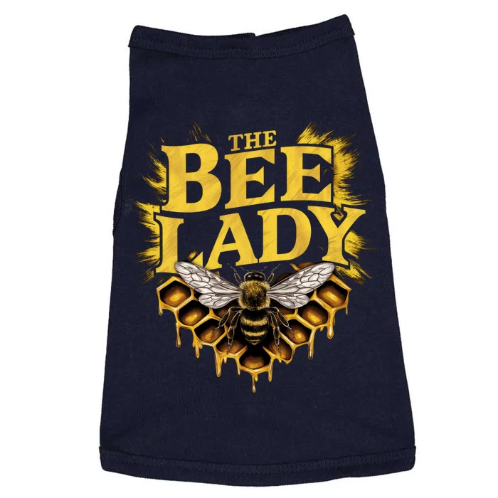 The Bee Lady Beekeeper Apiculture Bee Lovers Bee Keeper Honeybees Beekeeping Doggie Tank