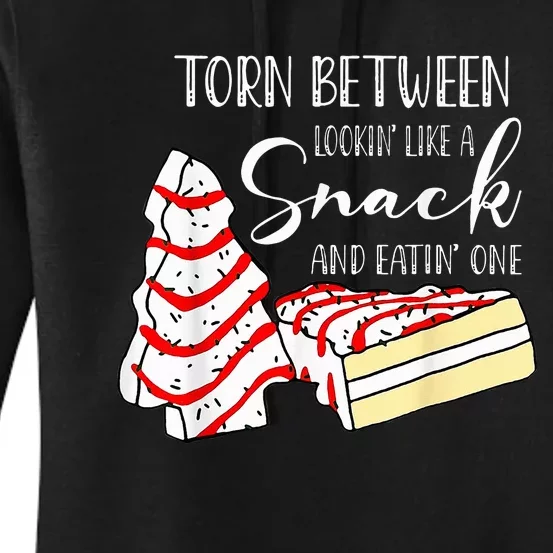 Torn Between Looking Like A Snack And Eating One Xmas Women's Pullover Hoodie