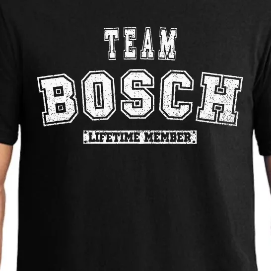 Team Bosch Lifetime Member Family Last Name Pajama Set