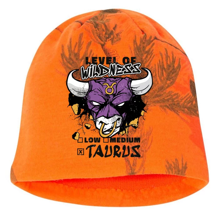 Taurus Bull Level Of Wildness Kati - Camo Knit Beanie