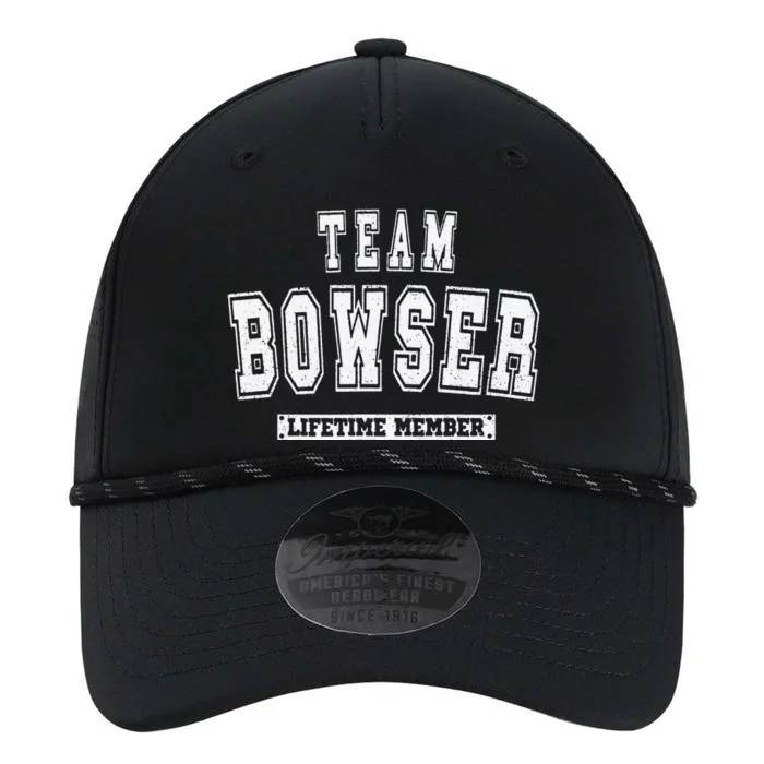 Team BOWSER Lifetime Member Family Last Name Performance The Dyno Cap