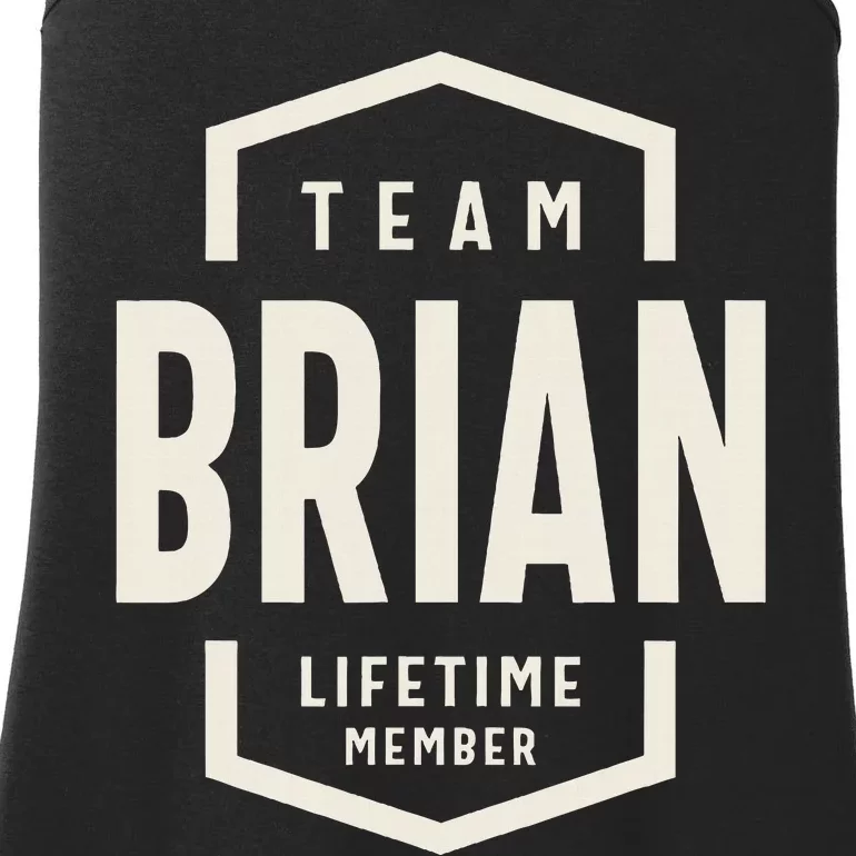 Team Brian Lifetime Member Brian Name Ladies Essential Tank