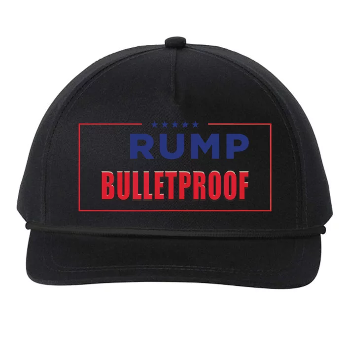 Trump Bulletproof Love And Support America Snapback Five-Panel Rope Hat