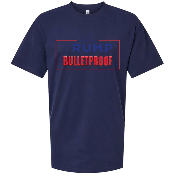 Trump Bulletproof Love And Support America Sueded Cloud Jersey T-Shirt