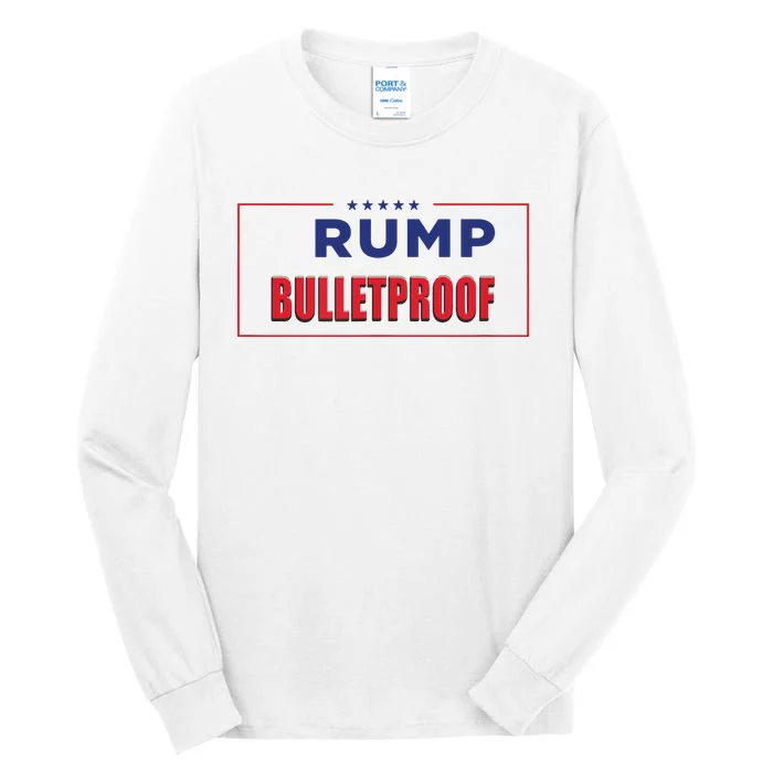 Trump Bulletproof Love And Support America Tall Long Sleeve T-Shirt