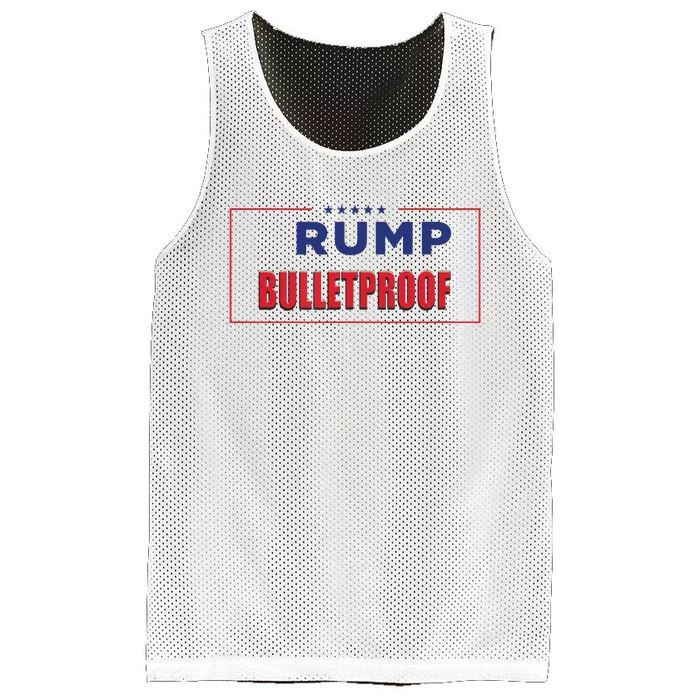 Trump Bulletproof Love And Support America Mesh Reversible Basketball Jersey Tank