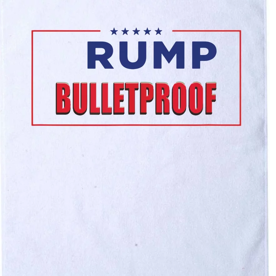 Trump Bulletproof Love And Support America Platinum Collection Golf Towel