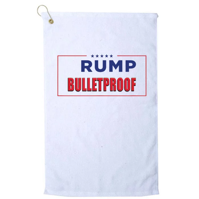 Trump Bulletproof Love And Support America Platinum Collection Golf Towel