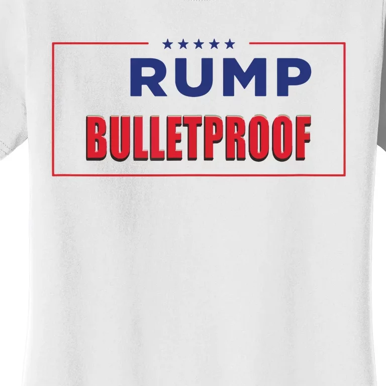 Trump Bulletproof Love And Support America Women's T-Shirt