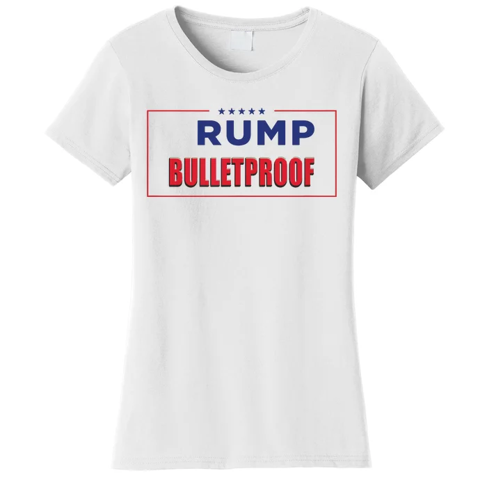 Trump Bulletproof Love And Support America Women's T-Shirt