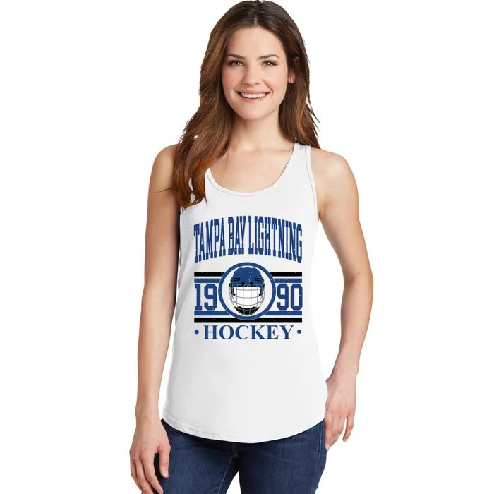 Tampa Bay Lightning Hockey Team Lover Supporter Ladies Essential Tank