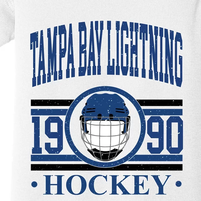 Tampa Bay Lightning Hockey Team Lover Supporter Baby Bodysuit