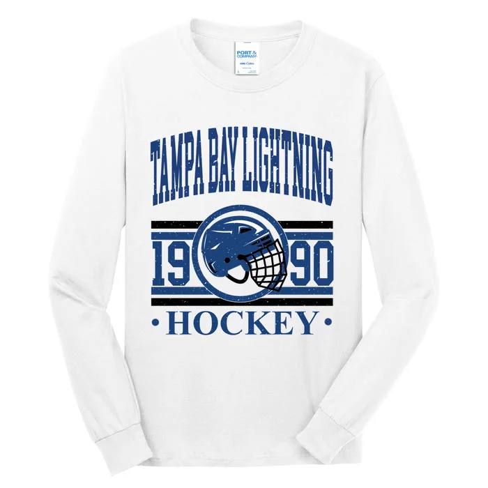 Tampa Bay Lightning Hockey 1990 Team Supporter Tall Long Sleeve T-Shirt