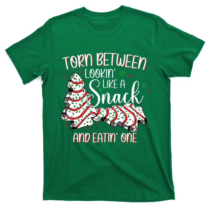 Torn Between Looking Like A Snack Or Eating One Christmas T-Shirt