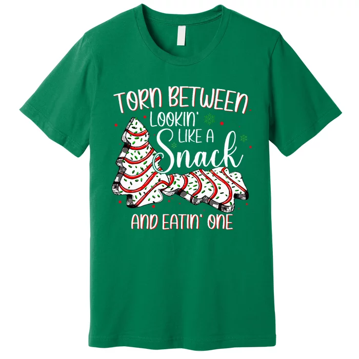 Torn Between Looking Like A Snack Or Eating One Christmas Premium T-Shirt