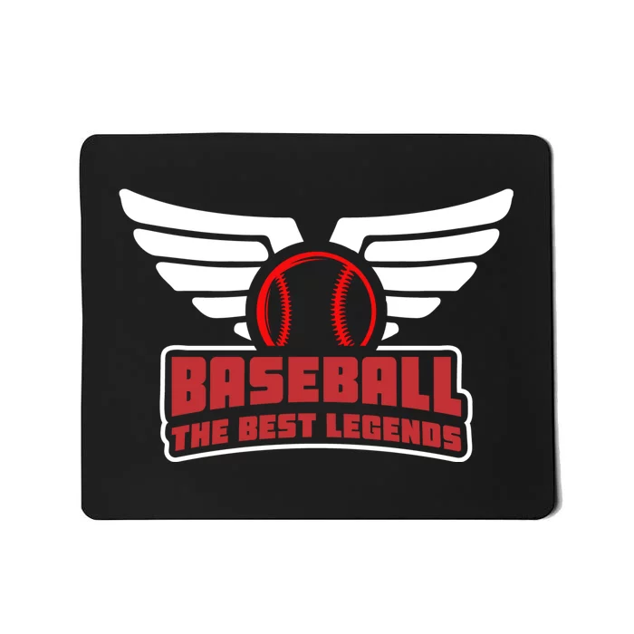 The Best Legends Baseball Mousepad