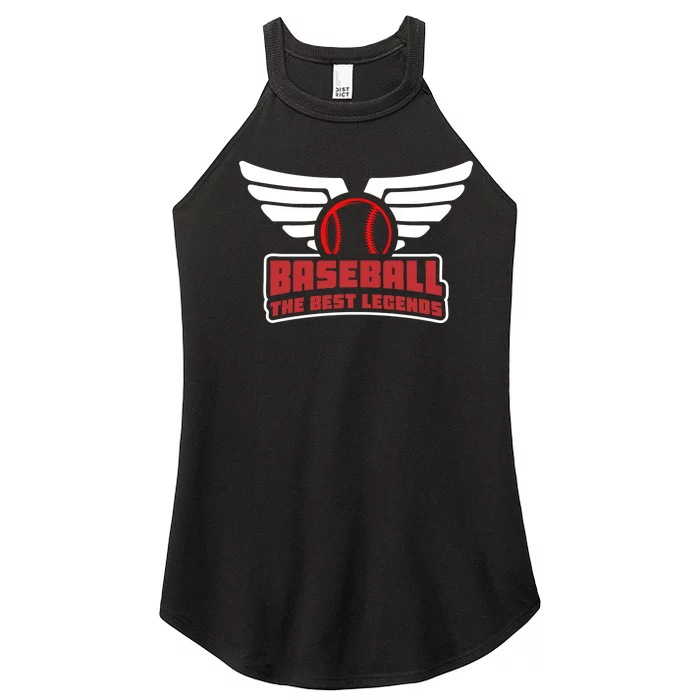 The Best Legends Baseball Women’s Perfect Tri Rocker Tank