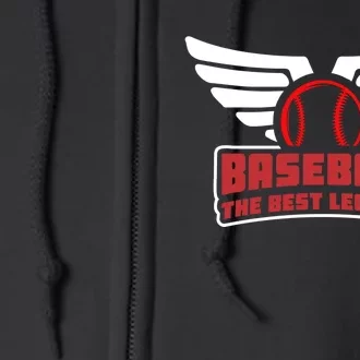 The Best Legends Baseball Full Zip Hoodie