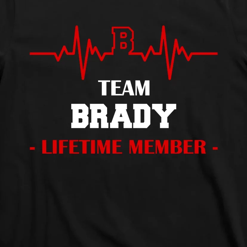 Team Brady Lifetime Member T-Shirt