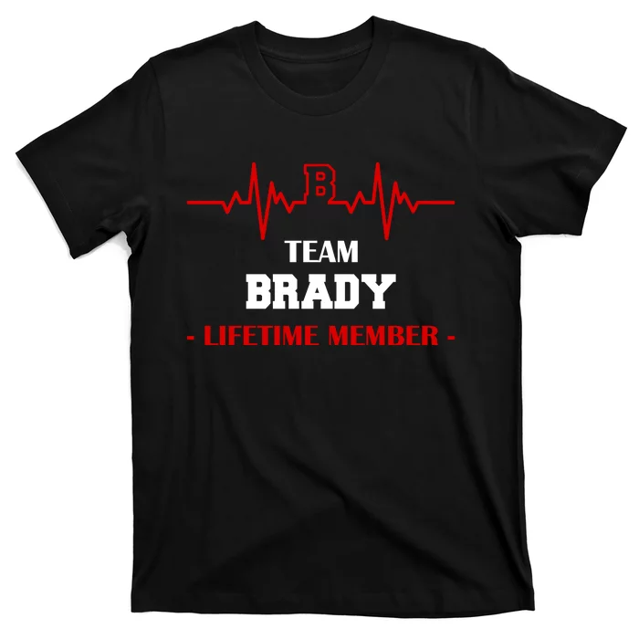 Team Brady Lifetime Member T-Shirt