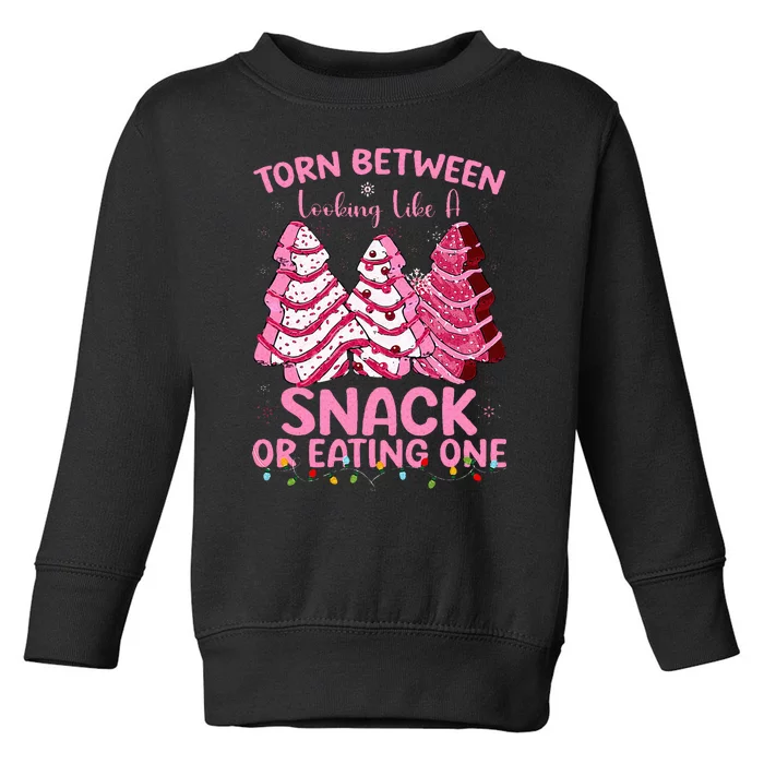 Torn Between Looking Like A Snack Or Eating One Christmas Toddler Sweatshirt