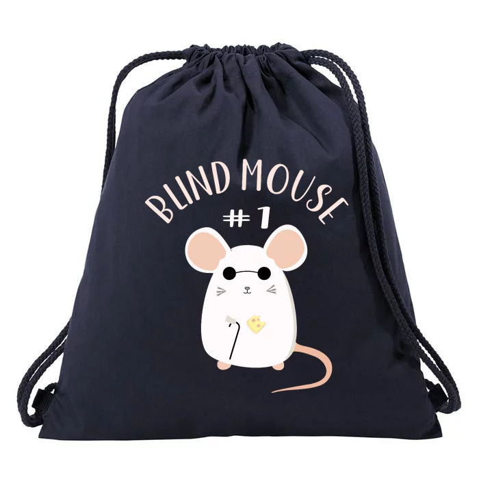 Three Blind Mice Matching Halloween Group Costume Mouse #1 Drawstring Bag