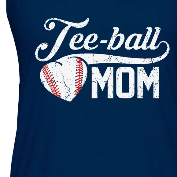 Tee Ball Mom TBall Mom Mother's Day Gifts Ladies Essential Flowy Tank