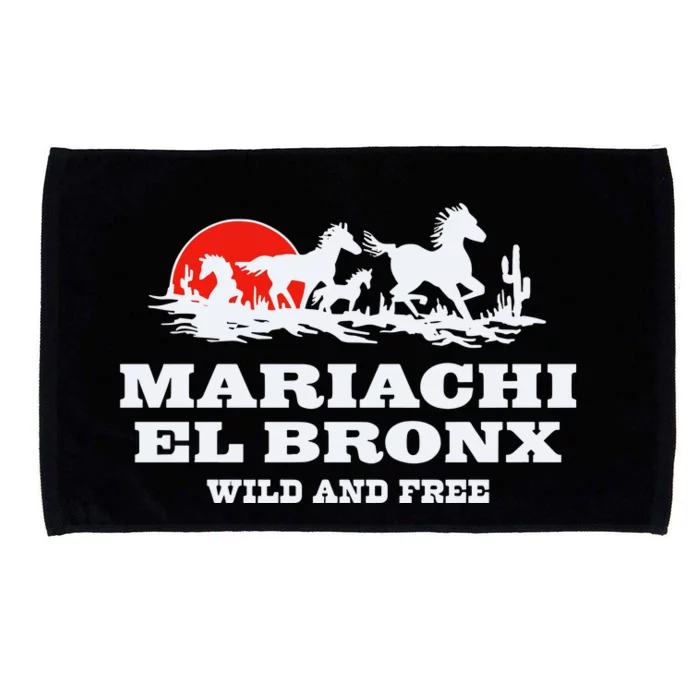 The Bronx Mariachi El Bronx Wild And Free Microfiber Hand Towel