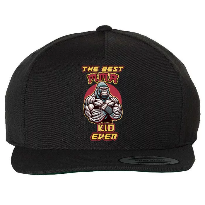 The Best Mma Ever Mixed Martial Arts Gift Wool Snapback Cap