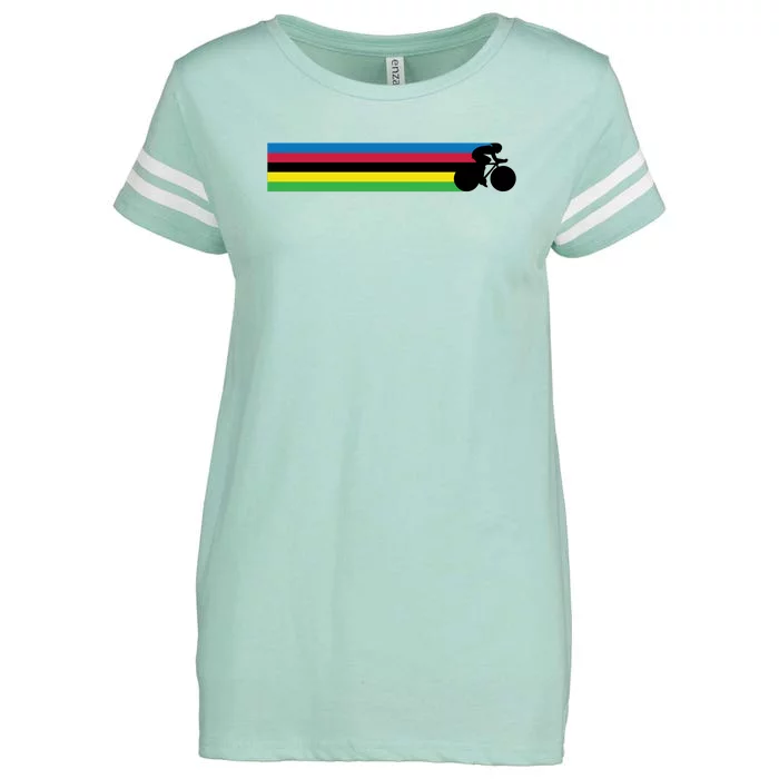 Track Bike Masters Enza Ladies Jersey Football T-Shirt