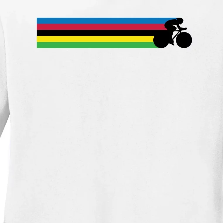 Track Bike Masters Ladies Long Sleeve Shirt