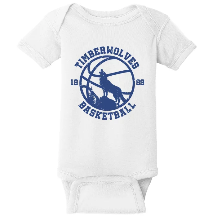 Timberwolves Basketball Minnesota Baby Bodysuit