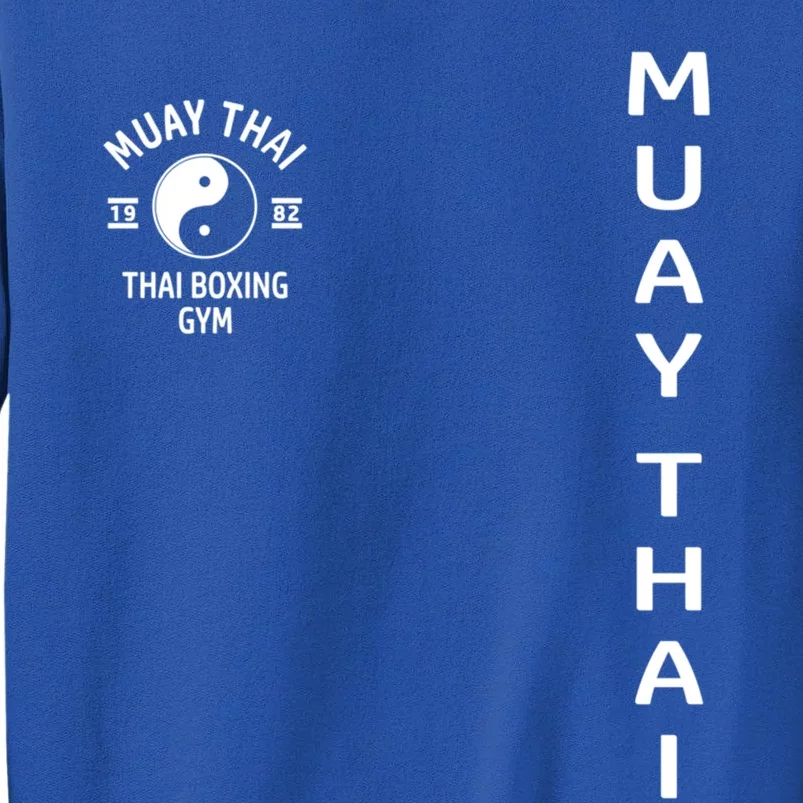 Thai Boxing Muay Thai Cute Gift Tall Sweatshirt