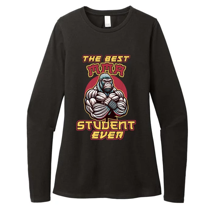 The Best Mma Student Ever Mixed Martial Arts Gift Womens CVC Long Sleeve Shirt