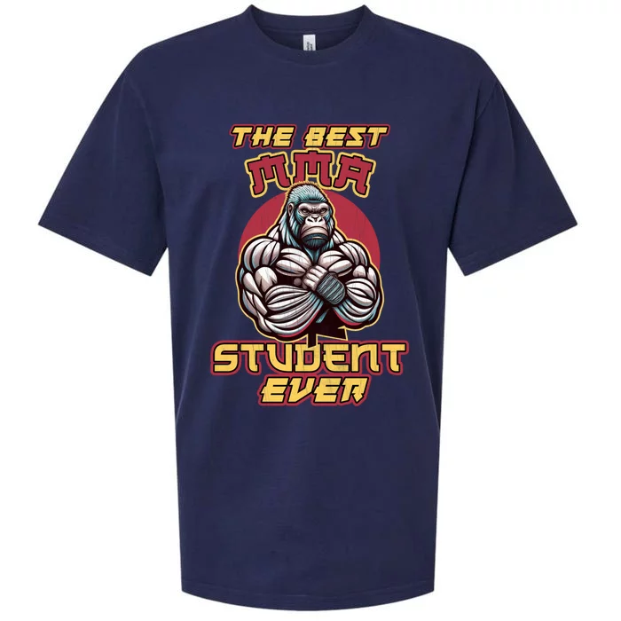 The Best Mma Student Ever Mixed Martial Arts Gift Sueded Cloud Jersey T-Shirt