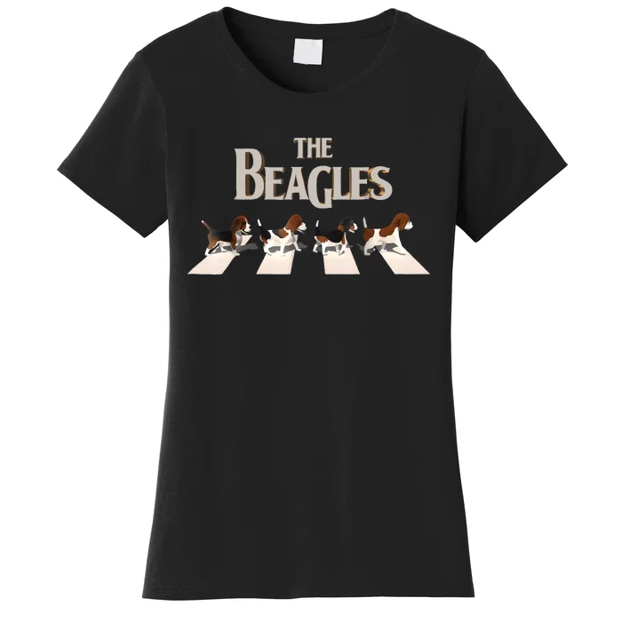 The Beagles Mom Dog Lover Women's T-Shirt