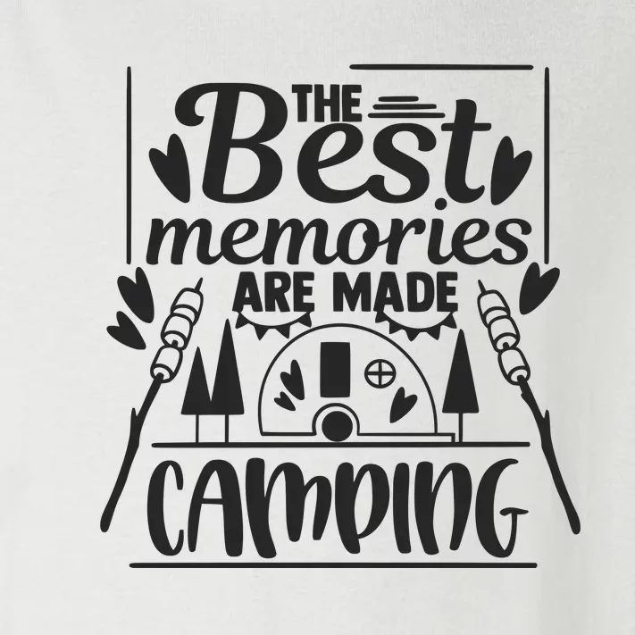 The Best Memories Are Made Camping Gift Toddler Long Sleeve Shirt