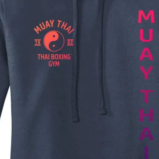 Thai Boxing Muay Thai Cute Gift Women's Pullover Hoodie