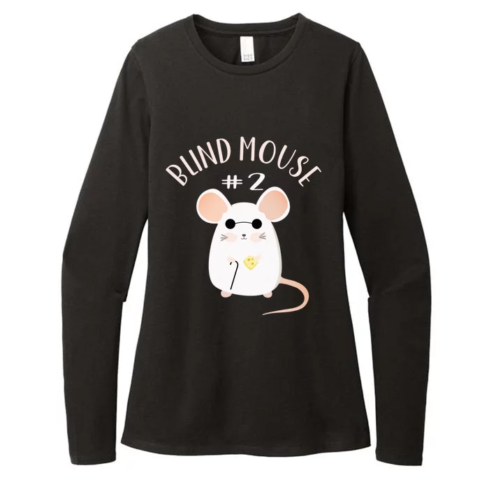 Three Blind Mice Matching Halloween Group Costume Mouse #2 Womens CVC Long Sleeve Shirt