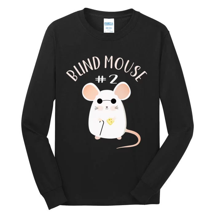 Three Blind Mice Matching Halloween Group Costume Mouse #2 Tall Long Sleeve T-Shirt