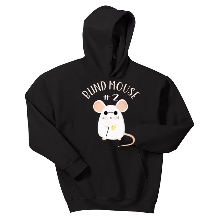 Three Blind Mice Matching Halloween Group Costume Mouse #2 Kids Hoodie