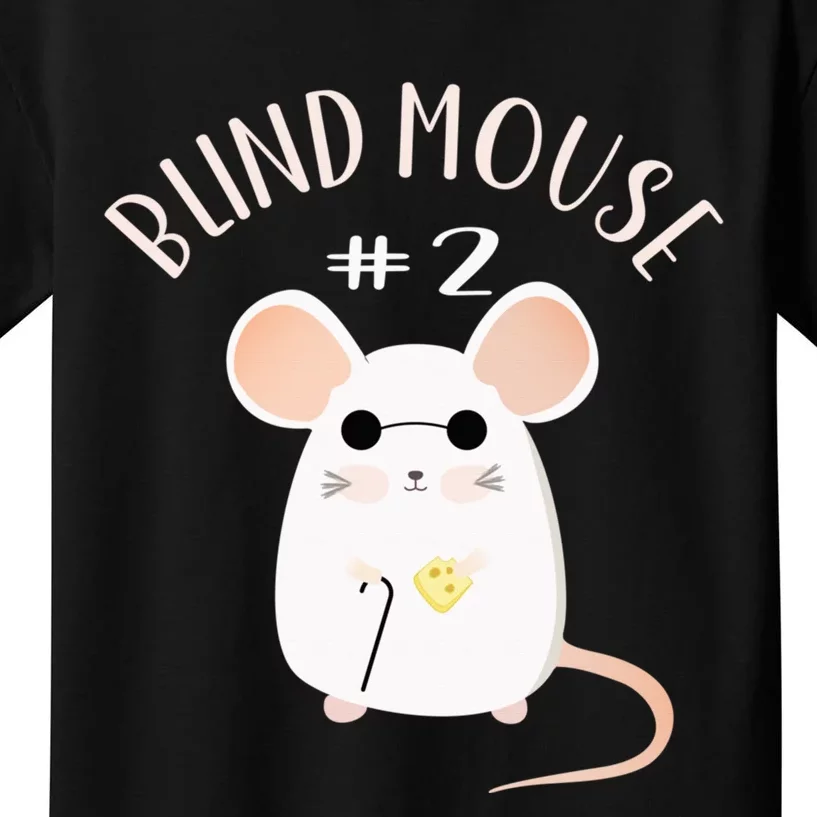 Three Blind Mice Matching Halloween Group Costume Mouse #2 Kids T-Shirt